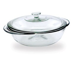 Anchor Hocking 2-qt Clear Covered Casserole Dishes (Set of 4)