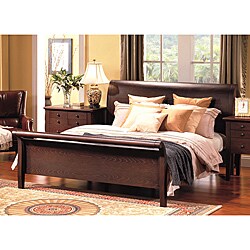 Abbyson Living Novara California King-size Sleigh Bed