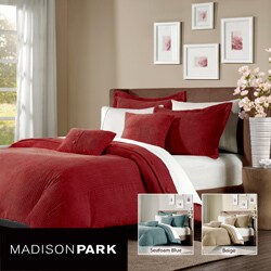 Madison Park Leland 5-piece King-size Duvet Cover Set