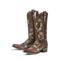 Lane Boots Women's Brown 'Bella' Cowboy Boots