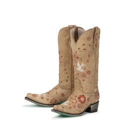 Lane Boots Women's Tan 'Groovy Girl' Cowboy Boots