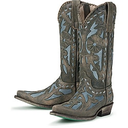 Womens Blue Boots