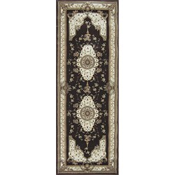 Primeval Coffee/ Ivory Oriental Rug (2'8 x 7'7)