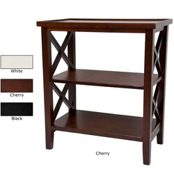 Wood 26-inch Architectural Bookcase Table (China)