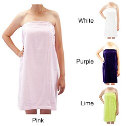 Leisureland Women's Luxury Terry Velour Wrap