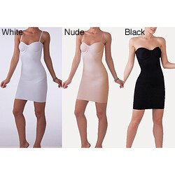 Ilusion Women's Integrated Bra Body-shaping Full Slip