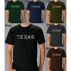 Los Angeles Pop Art Men's Texas T-shirt