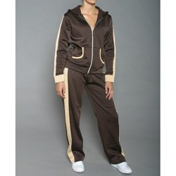 Maxim Studio Women's Java Brown Fleece Set 