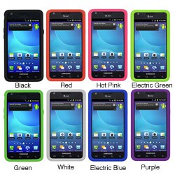 AT&T Samsung Galaxy S2/ S II Premium Silicon Skin Protector Case
