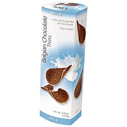 Belgian Chocolate Milk Chocolate Thins (Case of 12)