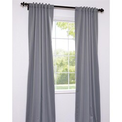 Grey Thermal Blackout 96-inch Curtain Panel Pair