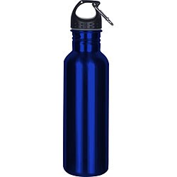 Worthy Wide-mouth 18/8 Blue Stainless Steel Sports Bottle 