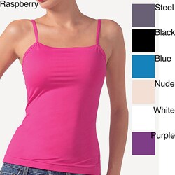 Ilusion Women's Microfiber Spaghetti Strap Tank Top