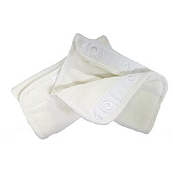 ERGObaby Cream Teething Pads with Snaps (Pack of 2)