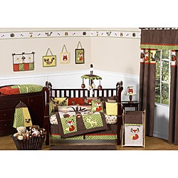 Sweet Jojo Designs Forest Friends 9-piece Crib Bedding Set