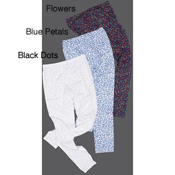 Girl's Printed Cotton Leggings