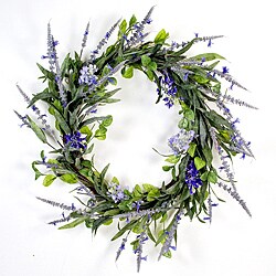WILD LUPINE WREATH 20''