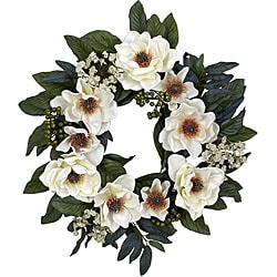 22 in Magnolia Wreath