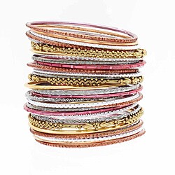 NEXTE Jewelry Stackable Bracelet Set