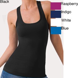 Illusion Microfiber Racerback Tank Top