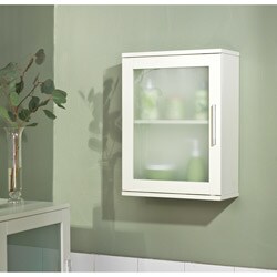 Frosted Pane Wall Cabinet