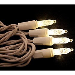 Good Tidings 22907 Icicle LED M5 100 Warm White White Wire 6x6.2x3.5x6
