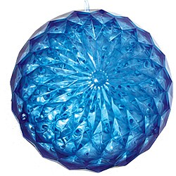 Good Tidings 52795 Light Set LED Crystal Sphere 20 Light Blue, 6-inch