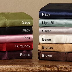 Silky Satin King Size Pillowcases (Set of 2)