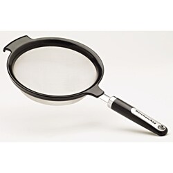 KitchenAid 7-Inch Black Strainer 