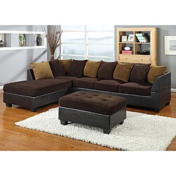 James Sectional with Chaise and Ottoman