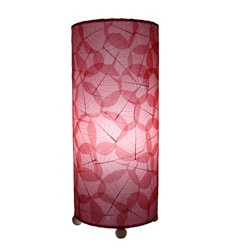 Red Banyan Leaf Table Lamp (Phillipines)