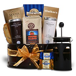 Coffee Press Gift Assortment with 12 oz of Coffee