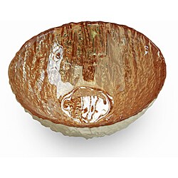 Arda Romos Amber/Silver Plated Individaul Bowls Set of 4