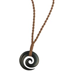 Bico Australia Pewter Oritamae Hand-woven Cord Surf Necklace