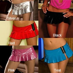 Emaje 7-inch PVC Mini Skirt