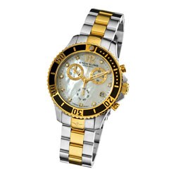 Stuhrling Original Women's Regetta Pearl Quartz Chronograph Watch