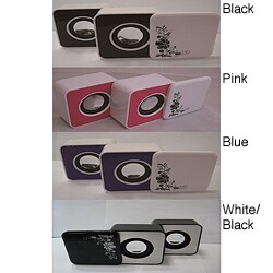  Etronics4u Mini Cubic Foldable Speaker with SD Card and USB Reader