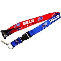 Buffalo Bills Reversible Lanyard Keychain Ticket ID Holder