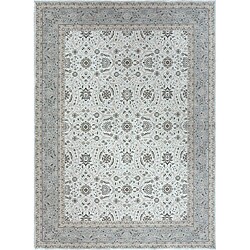Dorchester Ivory/ Steel Rug (5'2 x 7'7)