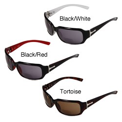 Hot Optix Women's Square Fashion Tinted Bi-focal Reading Glasses
