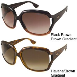Emporio Armani EA9708 Women's Rectangular Sunglasses
