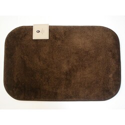 Sherry Kline Solid Brown Non-skid Bath Rug (Set of 2)