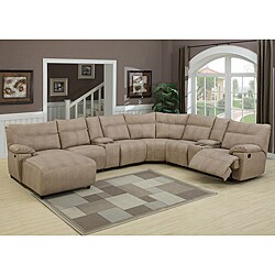 Samuel 8-piece Reclining Stone Sectional Set
