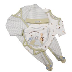 Vitamins Baby Boys Wonderful World Coverall Set