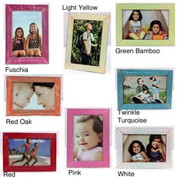 Recycled Boat Wood 4x6 Desk Photo Frame (Thailand)
