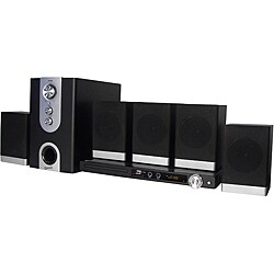 Supersonic Inc. SC-36HT 5.1 Channel DVD Home Theater System with USB/SD Inputs & Karaoke Function