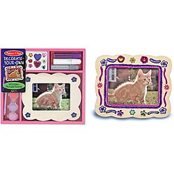 Melissa & Doug DYO Wooden Picture Frame 