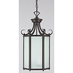 Three Light Entry Pendant
