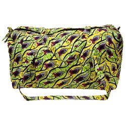 Wax Print Springtime Duffel Bag (Rwanda)