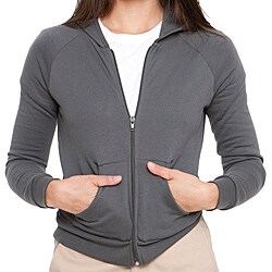 American Apparel Unisex Slate California Fleece Zip Hoodie